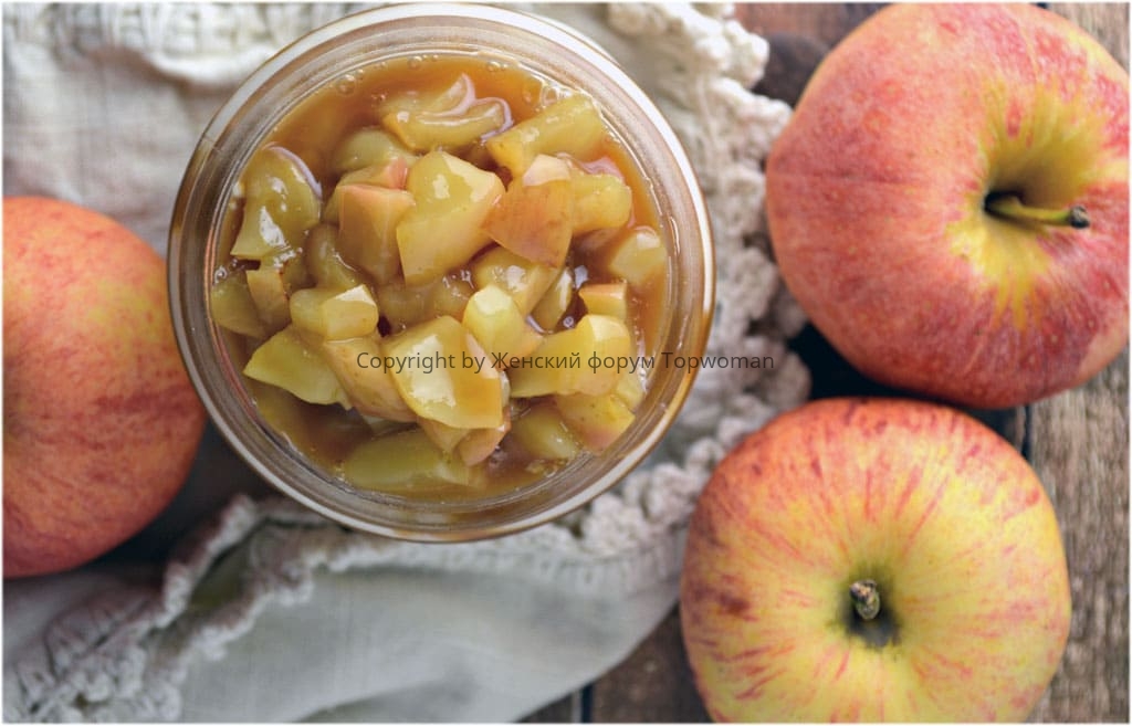Рецепт карамелизированных яблок