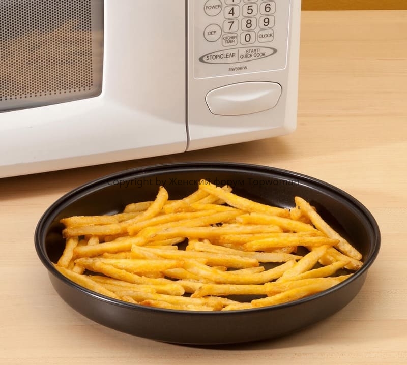 Как разогреть картошку фри в микроволновке