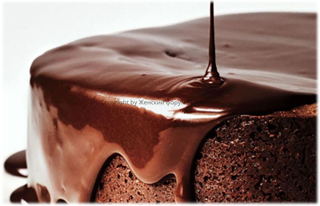 Как сделать шоколадную глазурь из какао